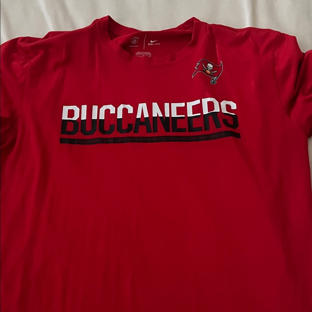 Nike Red Buccaneers Tee